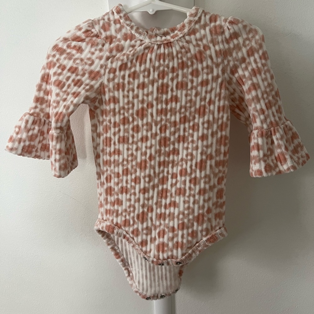 Rachel Zoe leopard print long sleeve